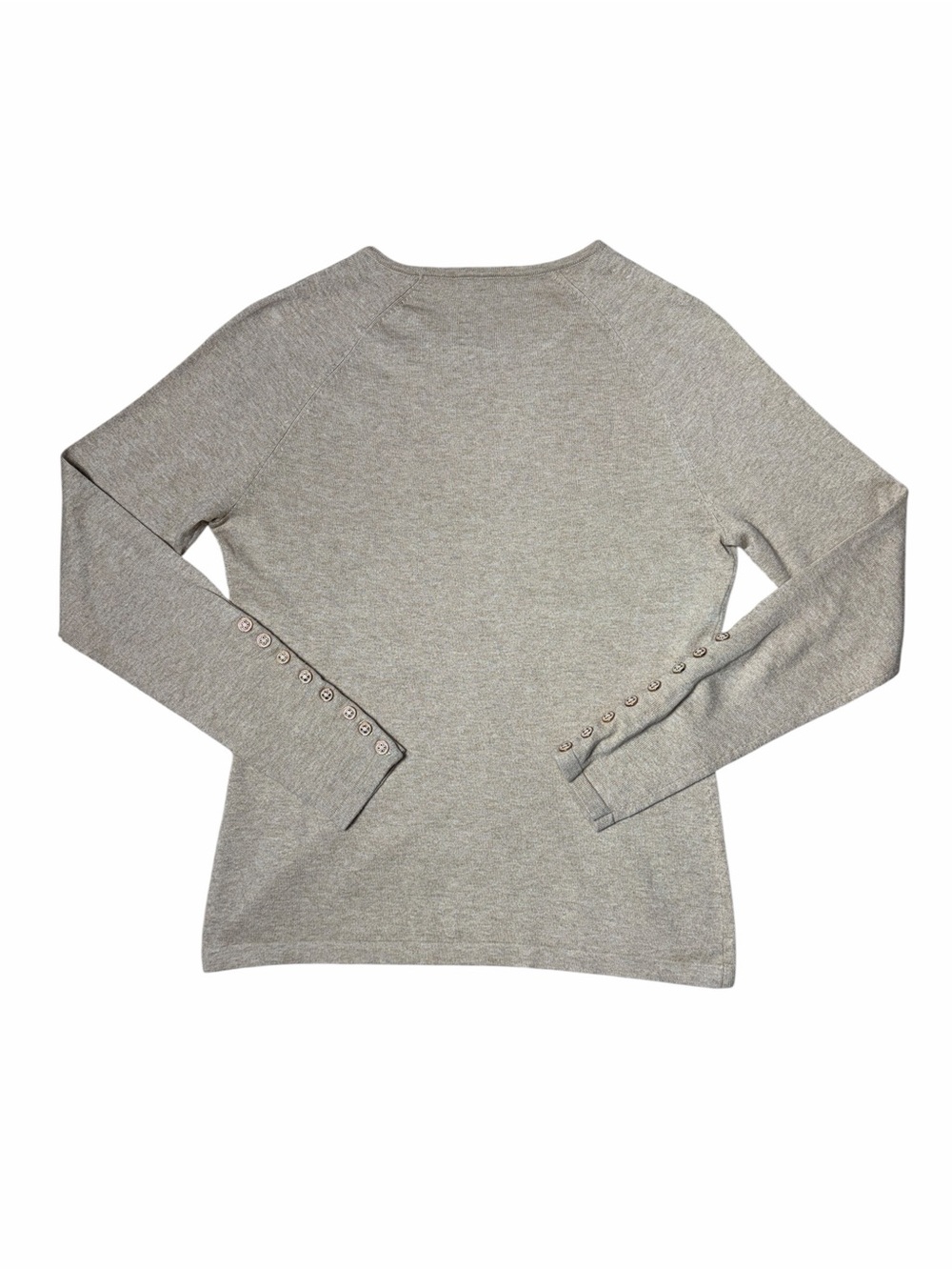 J. McLaughlin Beige Oatmeal Jamey Knit Sweater Womens S - Picture 9 of 9